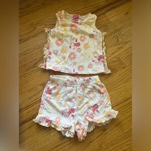 3T Girls Minnie and Daisy Set with ruffles